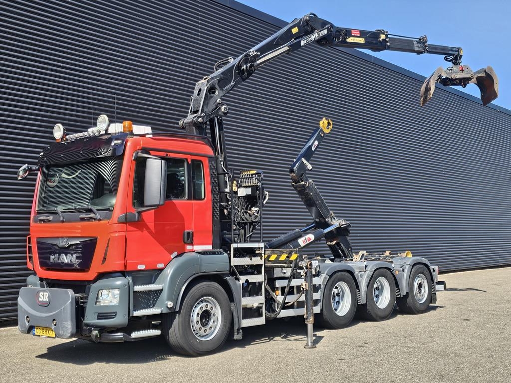 MAN TGS 35.400 8X4-4 BL / Z CRANE + HOOKLIFT