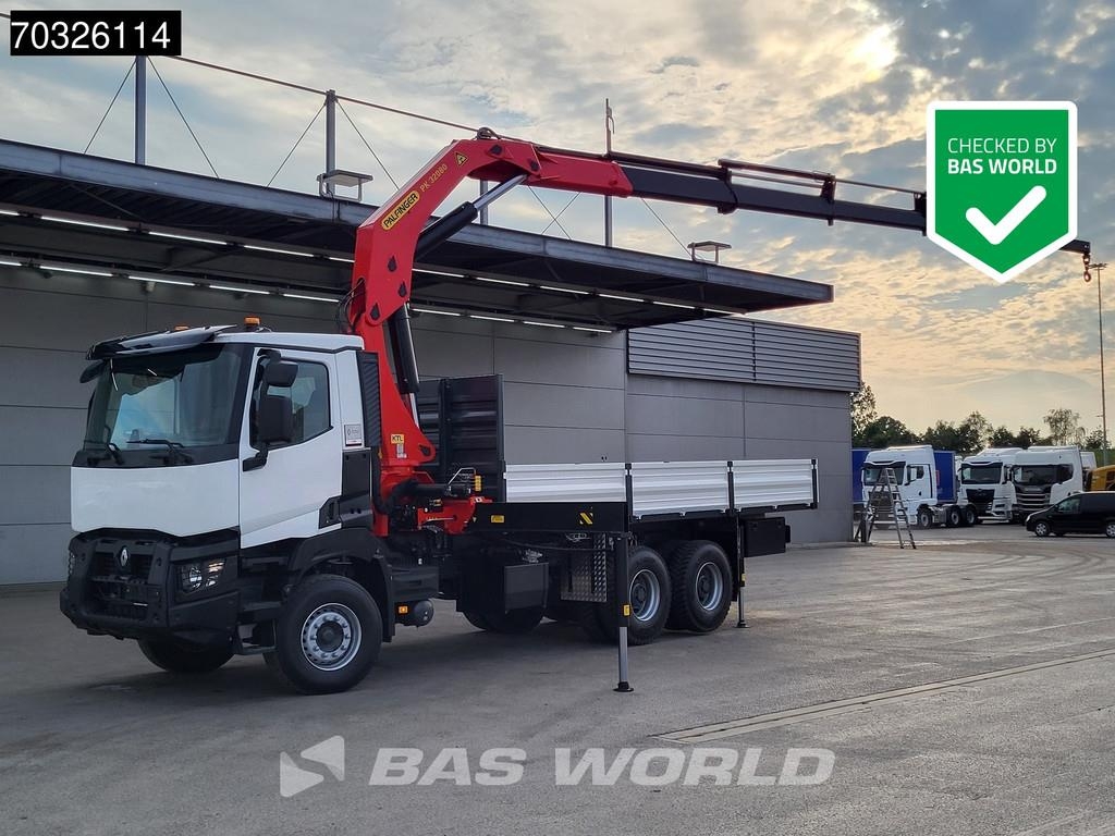 Renault K420 6X4 NEW! EURO 3 Palfinger PK32080 Remote 5x E
