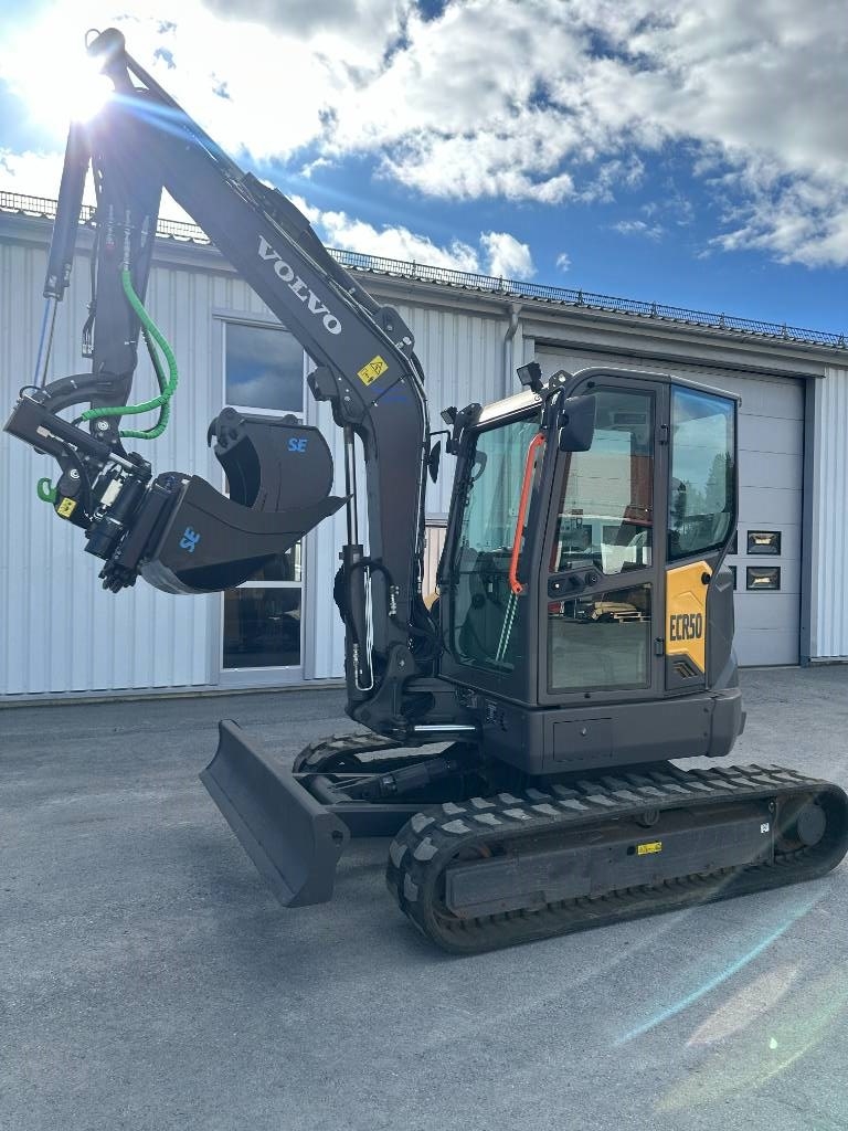 Volvo ECR50F ECR50 F grävmaskin rotortilt etc 725.000+m