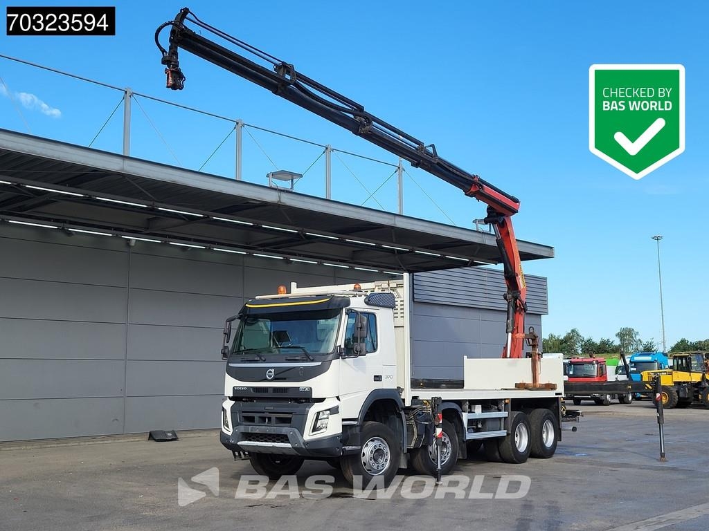 Volvo FMX 370 8X4 Palfinger PK22002-EH Kran Crane Remote