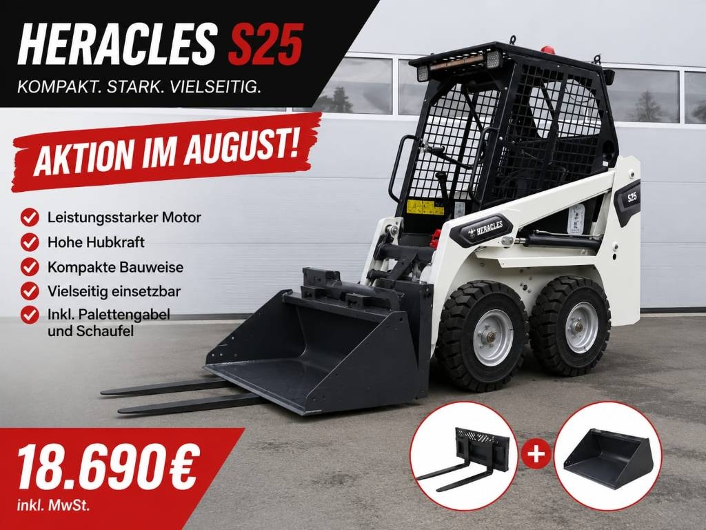 Mini-chargeuse Heracles S25 — occasion 2026