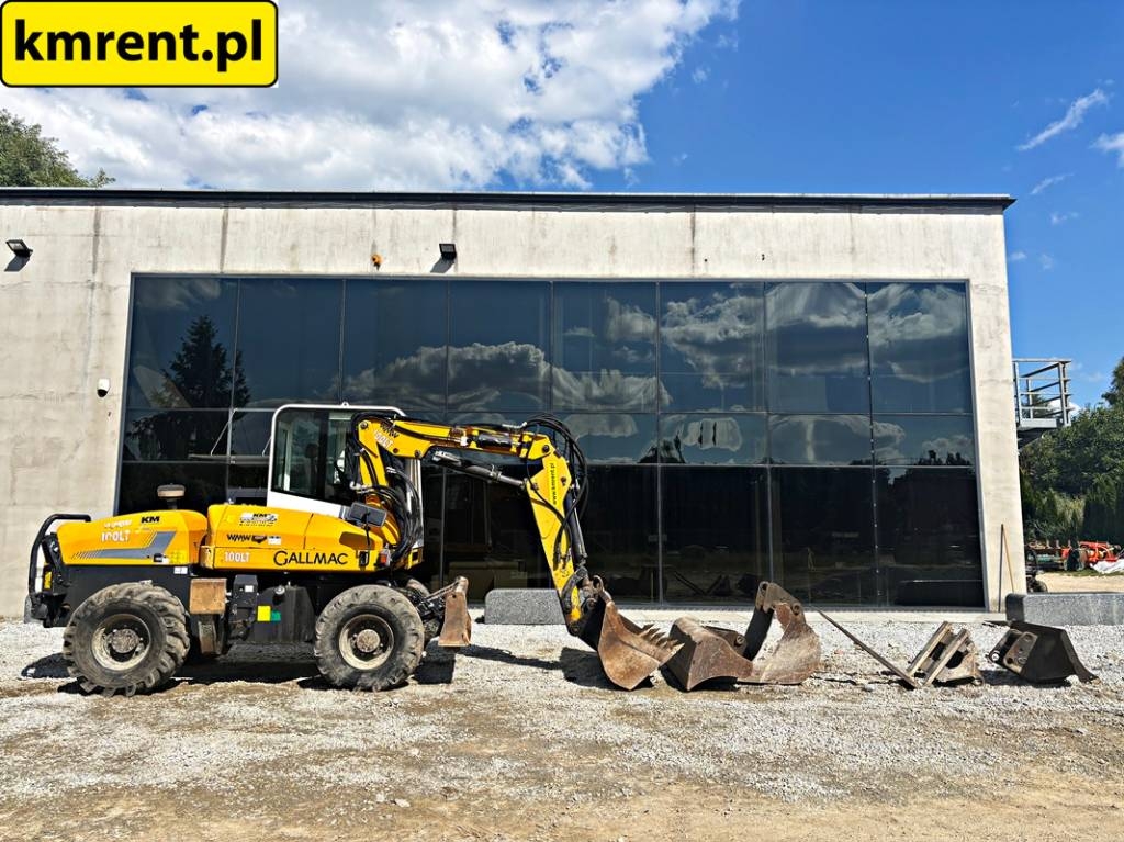 Gallmac WMW 100L T KOPARKA KOŁOWA 2009R | KOMATSU