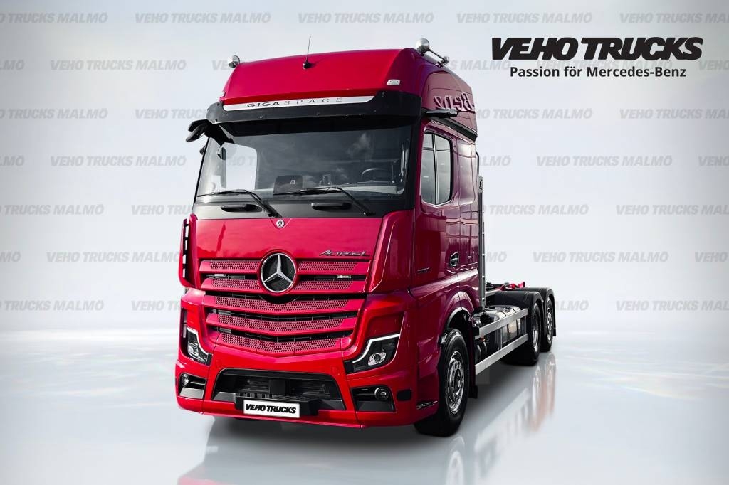 Mercedes-Benz Actros L 2553 6x2 LASTVÄXLARE