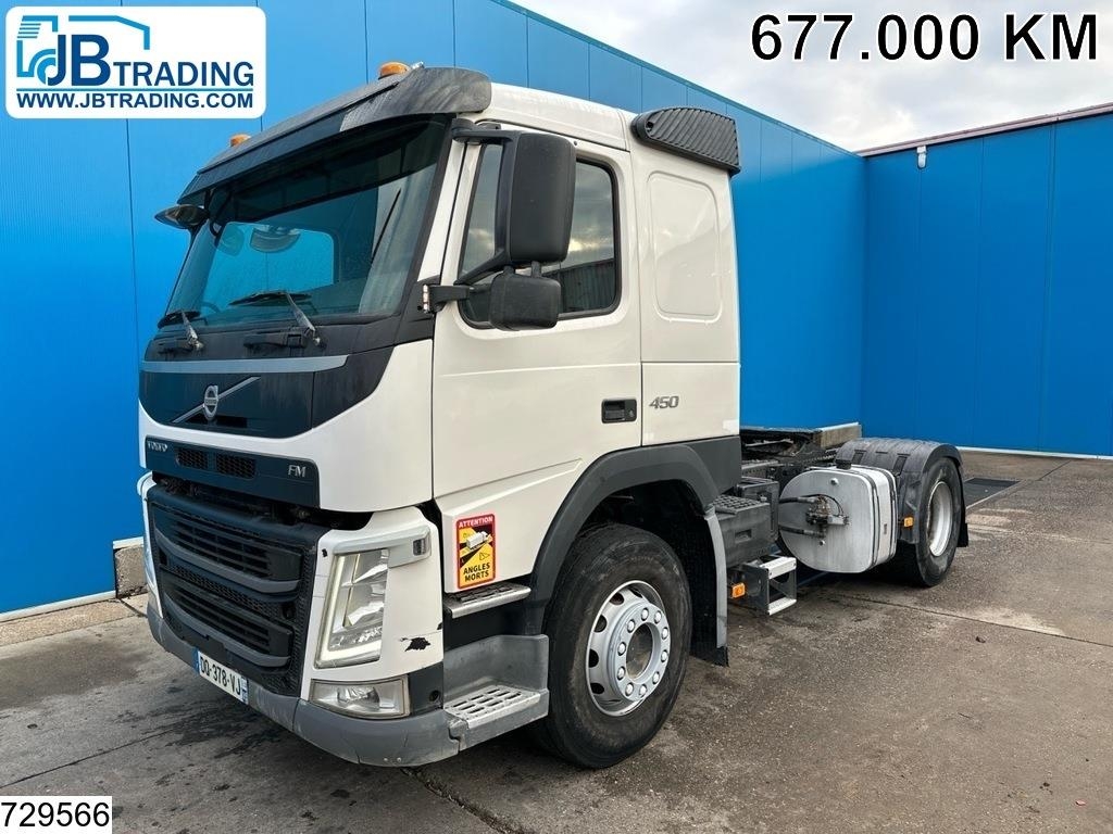 Tracteur routier Volvo FM 450 EURO 6, PTO, Hydrauliek — occasion 2015