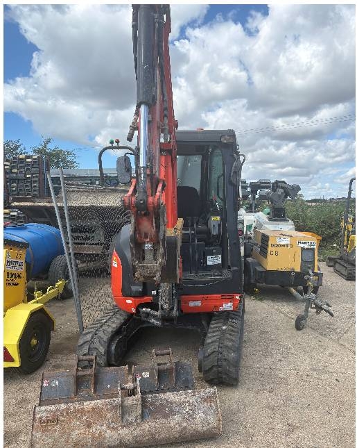 Mini-pelle Kubota U 27-4 — occasion 2024, 801 h