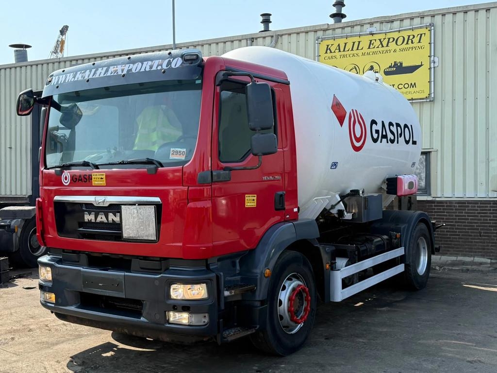MAN TGM 18.250 GAS LPG GAZ Truck - 15.420 Liters - Com