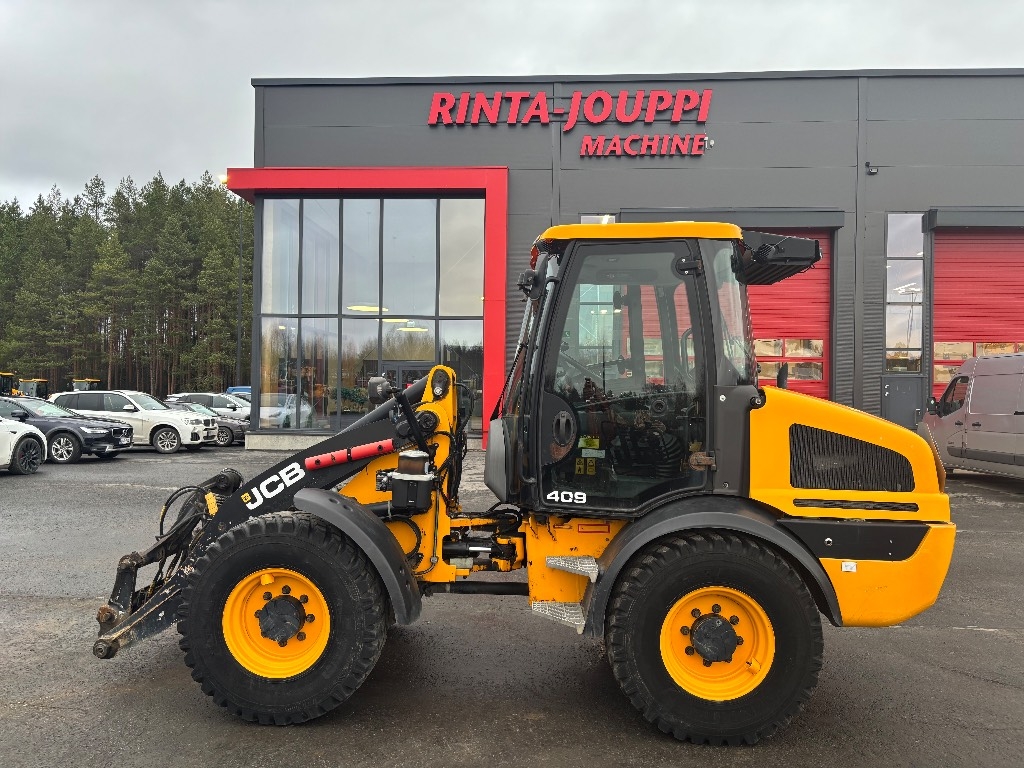 Chargeuse sur pneus JCB 409 / Paljon hyd. Rasvari, Eberspächer, 40km/h — occasion 2017, 5 608 h
