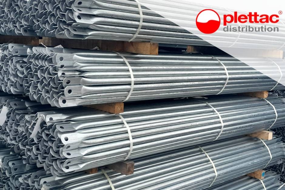 Plettac Distribution Guardrail 3m FULL TRACK