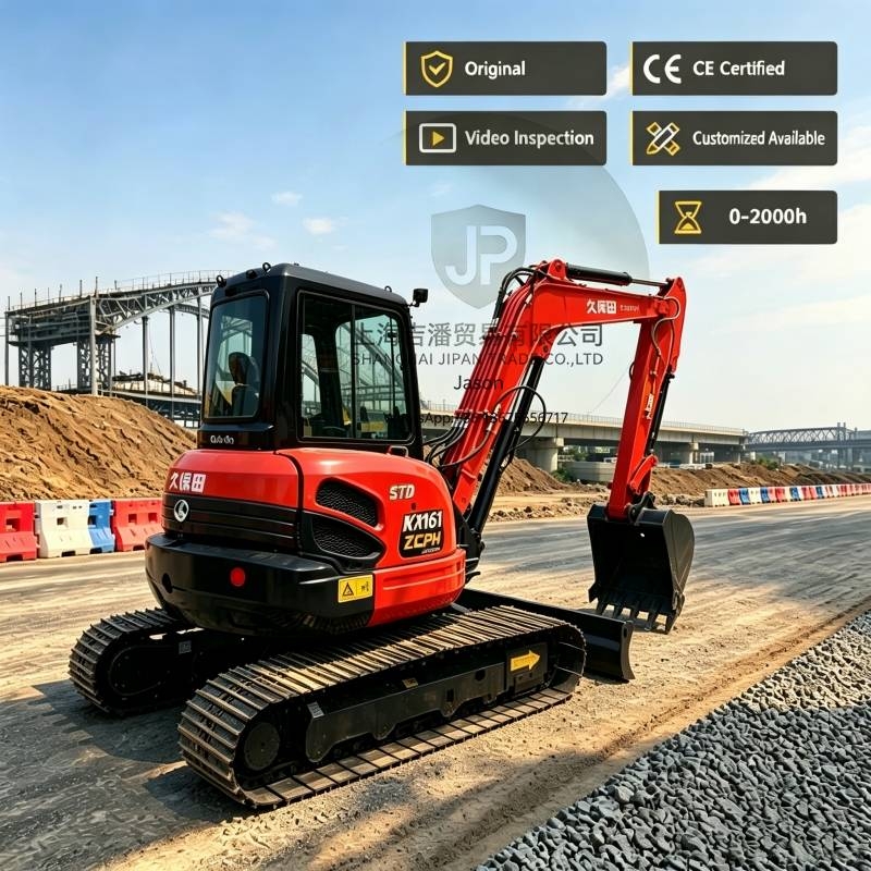 Mini-pelle Kubota KX 161 — occasion 2024, 663 h