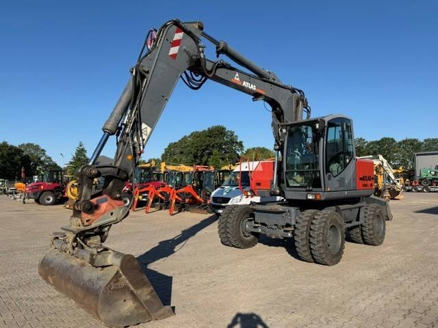 Pelle sur pneus Atlas 180 WSR — occasion 2012, 7 374 h
