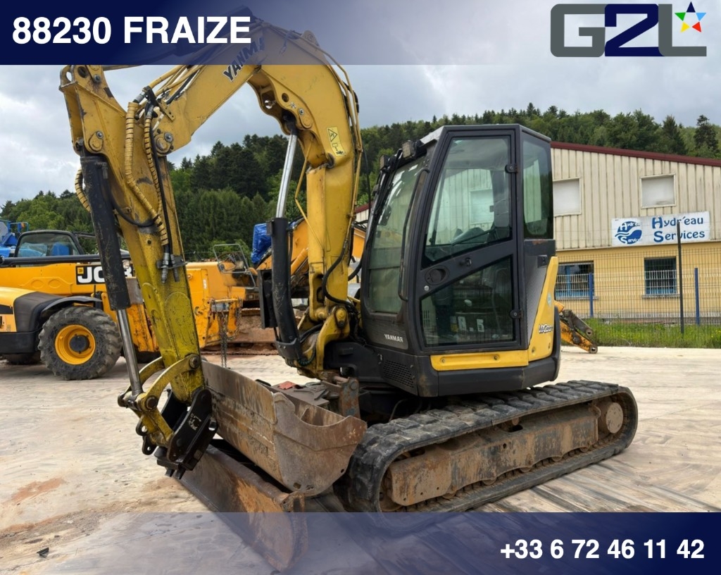 Yanmar Vio 80-1 *ACCIDENTE*DAMAGED*UNFALL*