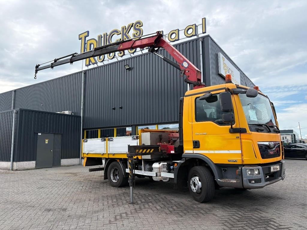 Grue tout-terrain MAN TGL 12,280 + HMF 1120 K-4 + REMOTE + EURO 6 + 4089 — occasion 2013