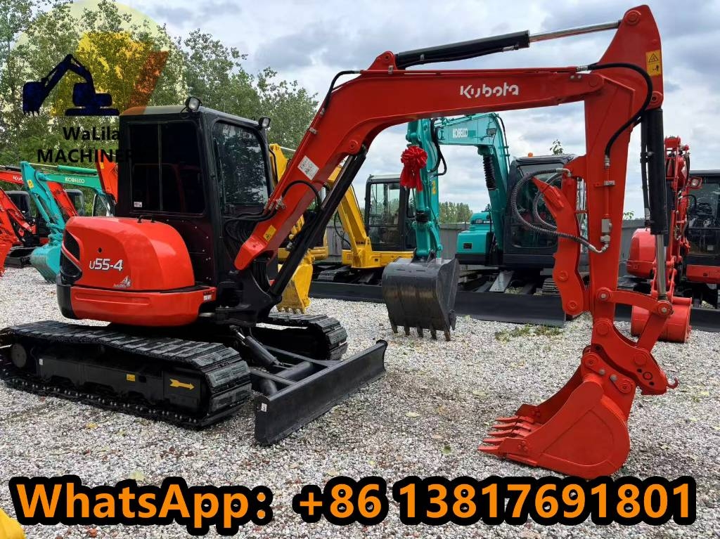 Mini-pelle Kubota U 55 — occasion 2025, 800 h