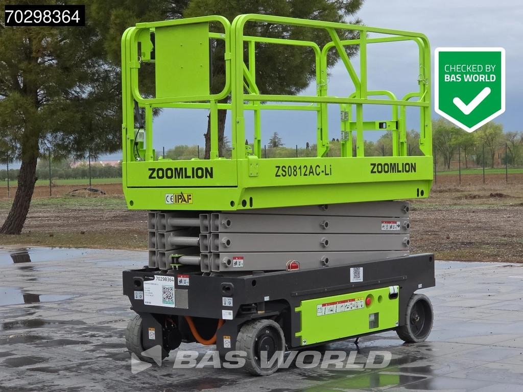 Zoomlion ZS0812AC-Li 8 M - Garantía de fábrica - Certificad