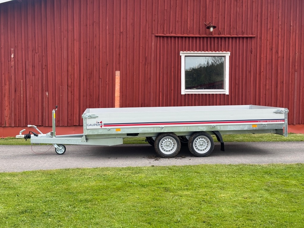 Gaupen Maskintrailer 405x197cm 2,7ton
