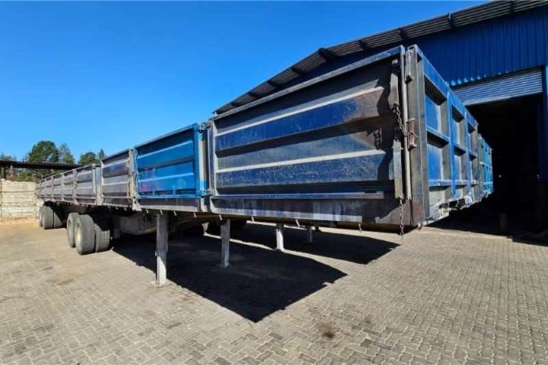 Afrit FLAT DECK, DROPSIDE TIPPER