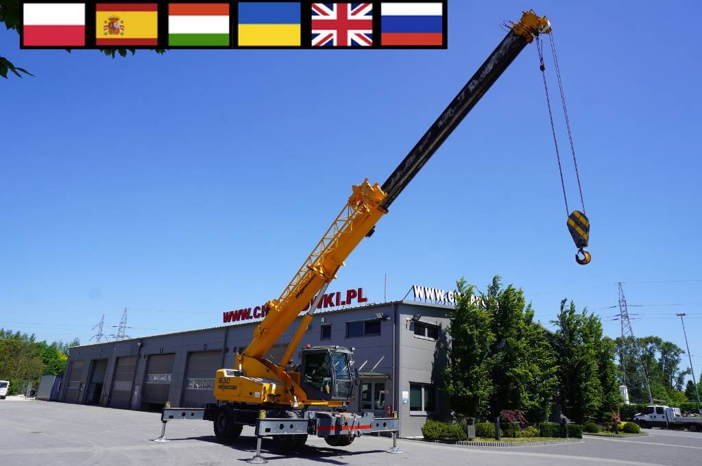 Sennebogen 630 rough terrain crane / 2000 MTH / Range 30 m