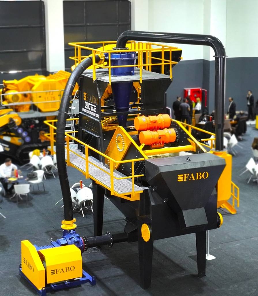 Fabo DSHC-1640 CRIBLE DE DÉSHYDRATATION ET HYDROCYCLONE
