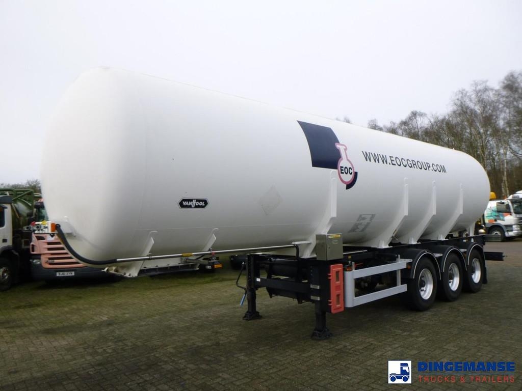 Van Hool Butane gas tank steel 49 m3