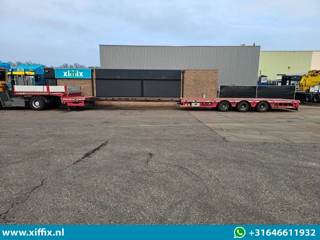 Faymonville 3-axle extendable semi-lowloader, friction steered
