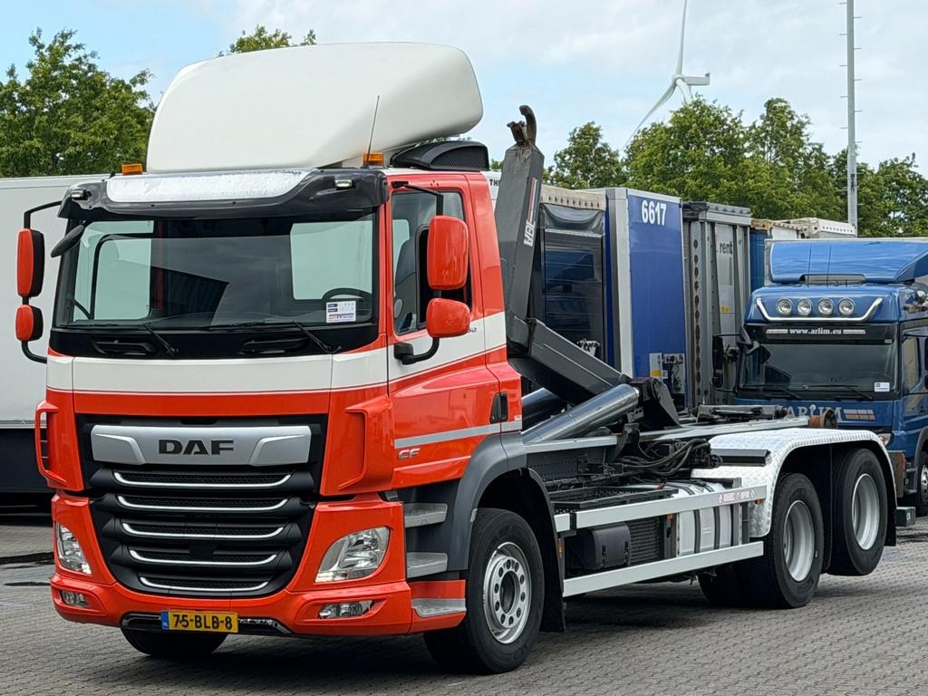 Camion ampliroll DAF CF 430 6x2 VDL 25T Haakarm *332 Tkm* Euro 6 — occasion 2018
