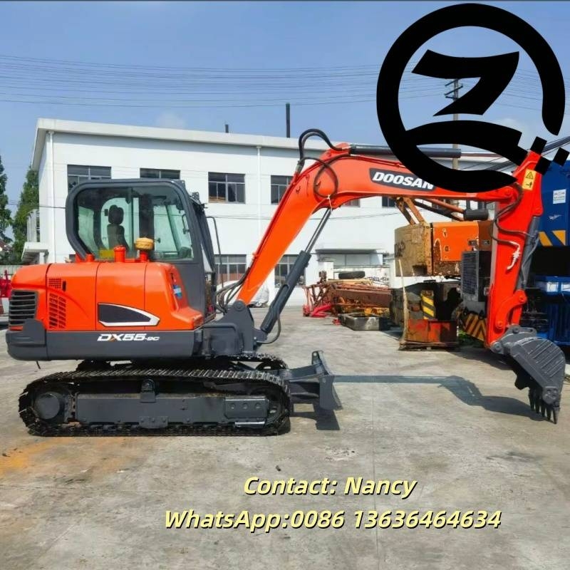 Mini-pelle Doosan DX 55 — occasion 2025, 857 h