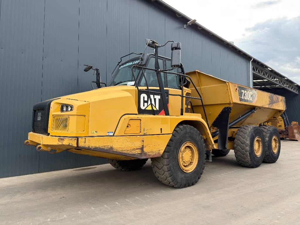 Tombereau articulé Caterpillar 730C — occasion 2014, 11 559 h