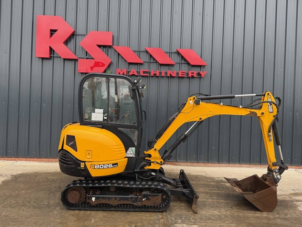 JCB 8026 CTS 2.8t Mini Excavator