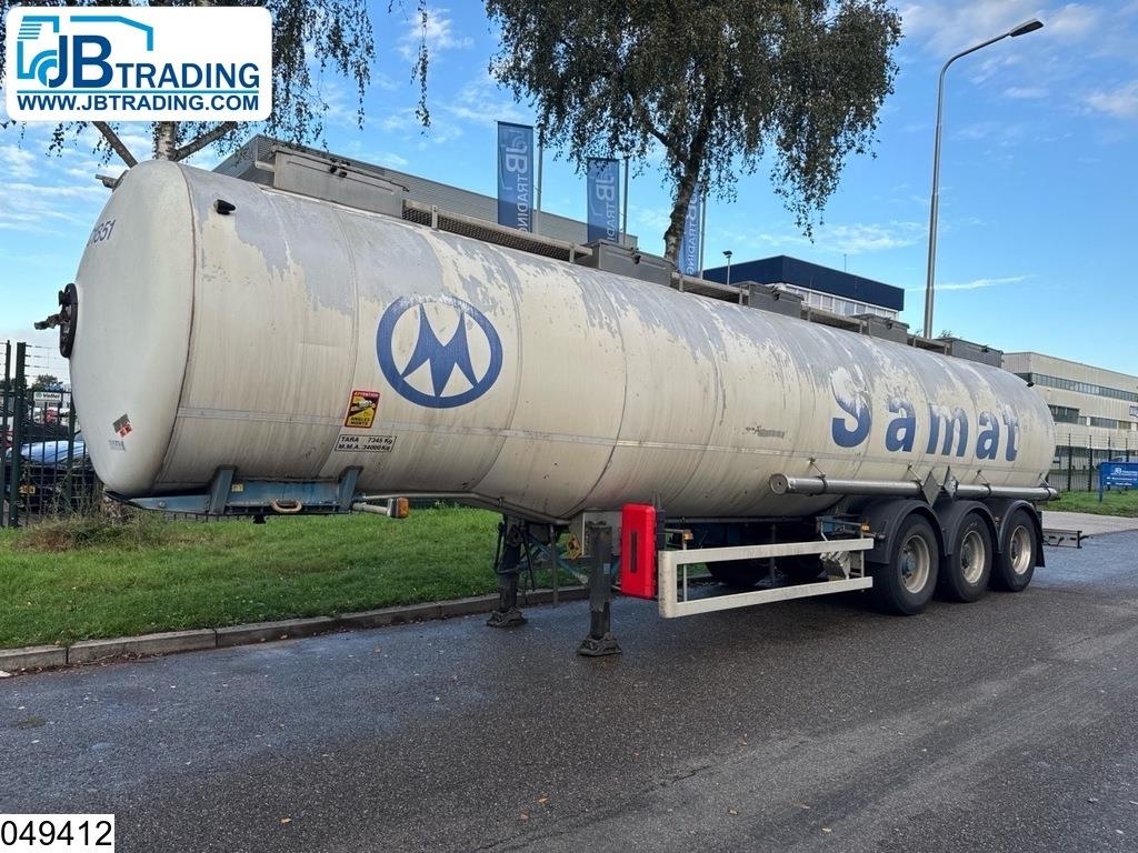 Semi-remorque citerne Magyar Chemie Magyar 34.000 L, 1 Comp, ADR — occasion 1999
