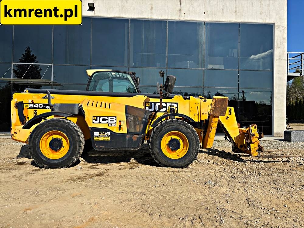 JCB 540-180 ŁADOWARKA TELESKOPOWA 2017R. | JCB 535-140
