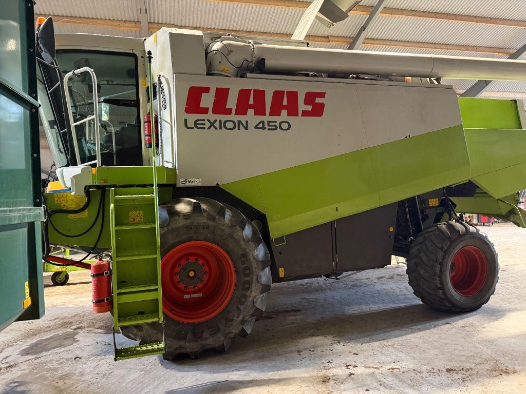CLAAS Lexion 450 + C 750 skärbord med vagn