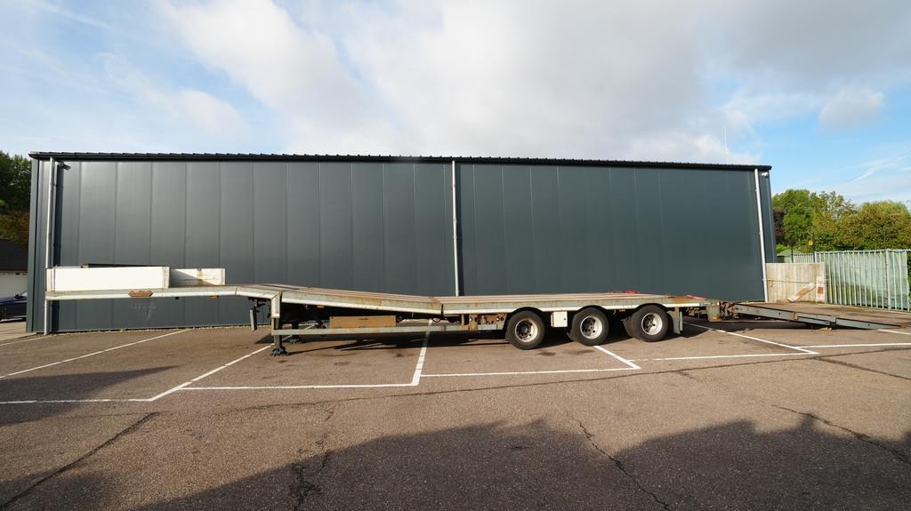 Semi-remorque surbaissée Nooteboom 3 axle semi low with ramps — occasion 2008