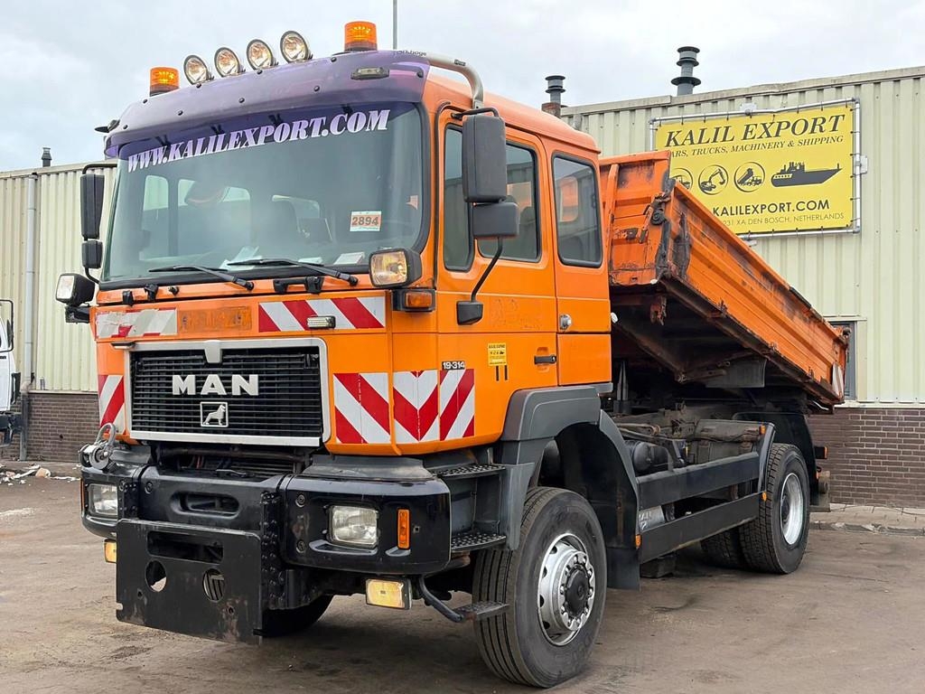 MAN 19.314 Kipper - 4x4 - Big Axles - Full Steel Suspe
