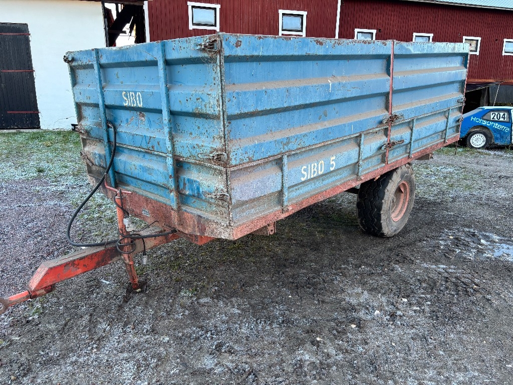 Transbordeur Sibo spannmålsvagn 5 ton — occasion 1980