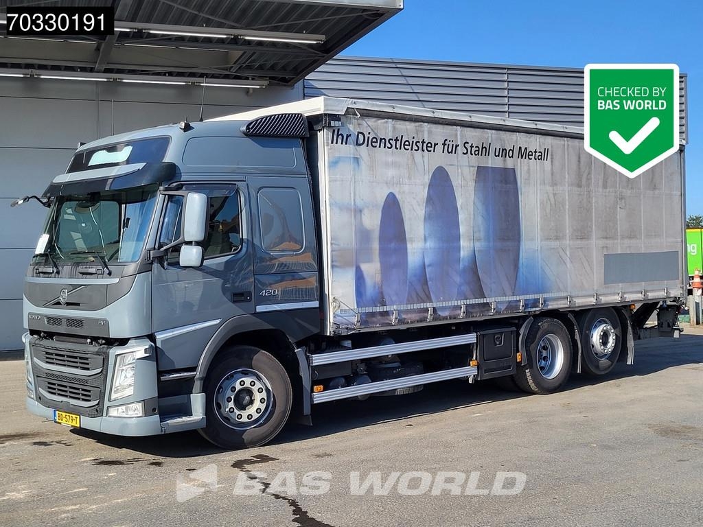 Volvo FM 420 6X2 Curtainsides 2500kg Ladebordwand Lift+s