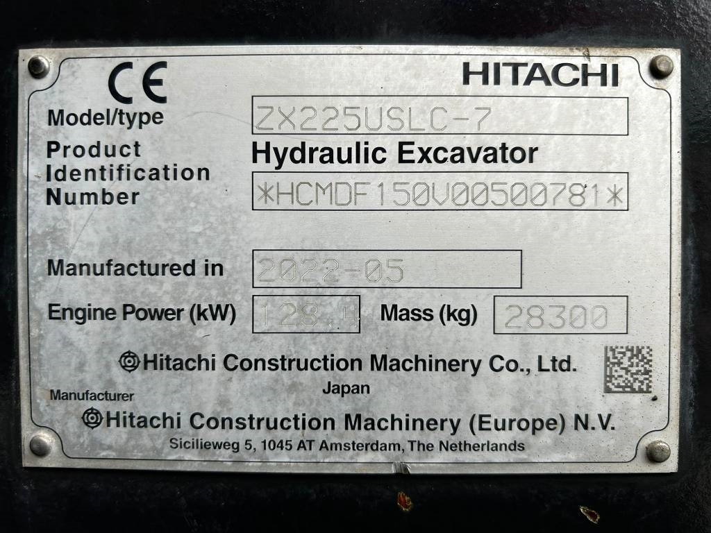 Hitachi ZX 225 US-7 /Myyty, Sold kuva 17