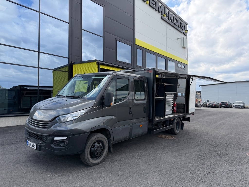 Iveco Daily 50C18 Huoltokori. 7 hlö