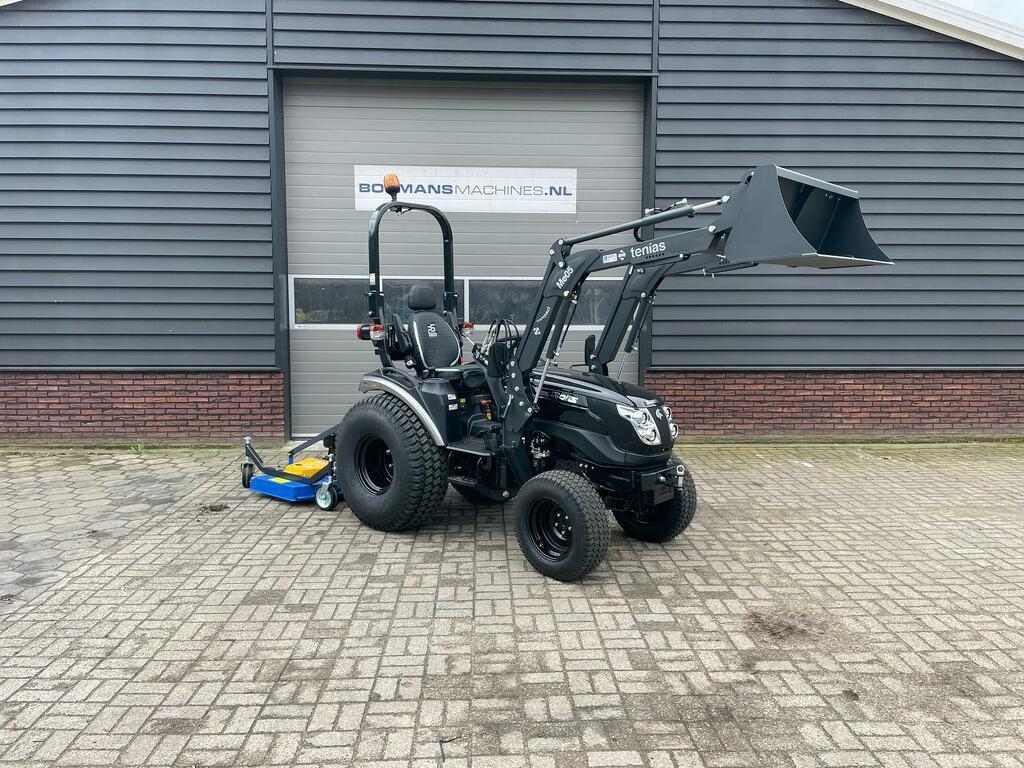 Solis 26 HST minitractor NIEUW black edition met frontla