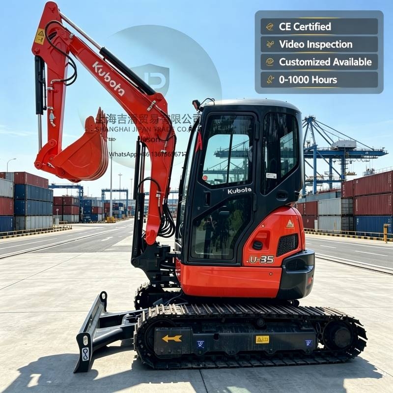 Mini-pelle Kubota U 35 — occasion 2025, 673 h