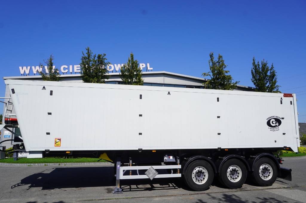 Gras aluminum tipper semi-trailer 48 m³