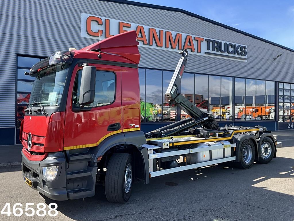 Camion ampliroll Mercedes-Benz ANTOS 2643 Euro 6 Multilift 26 Ton haakarmsysteem — occasion 2016
