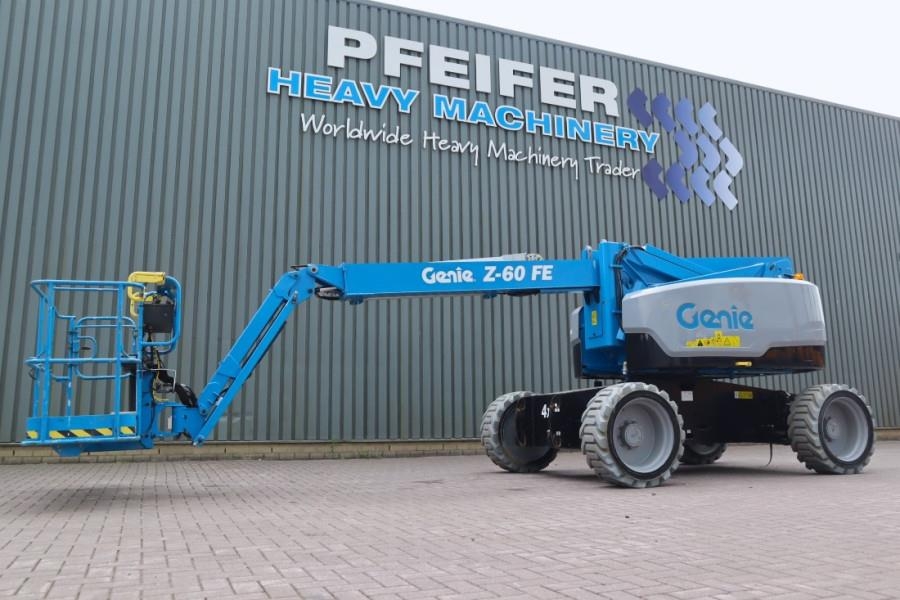 Genie Z60/37FE Hybrid, 4x4 Drive, 20m Working Height, 11