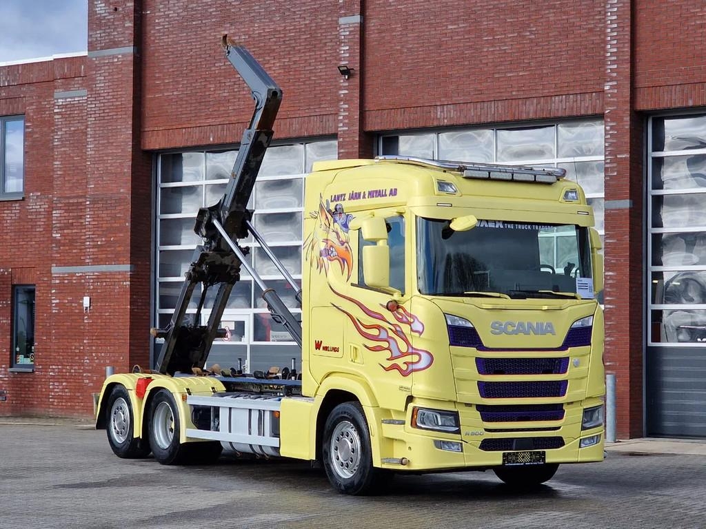 Scania R500 NGS 6x2*4 - HIAB Hooklift 21T - Retarder - St