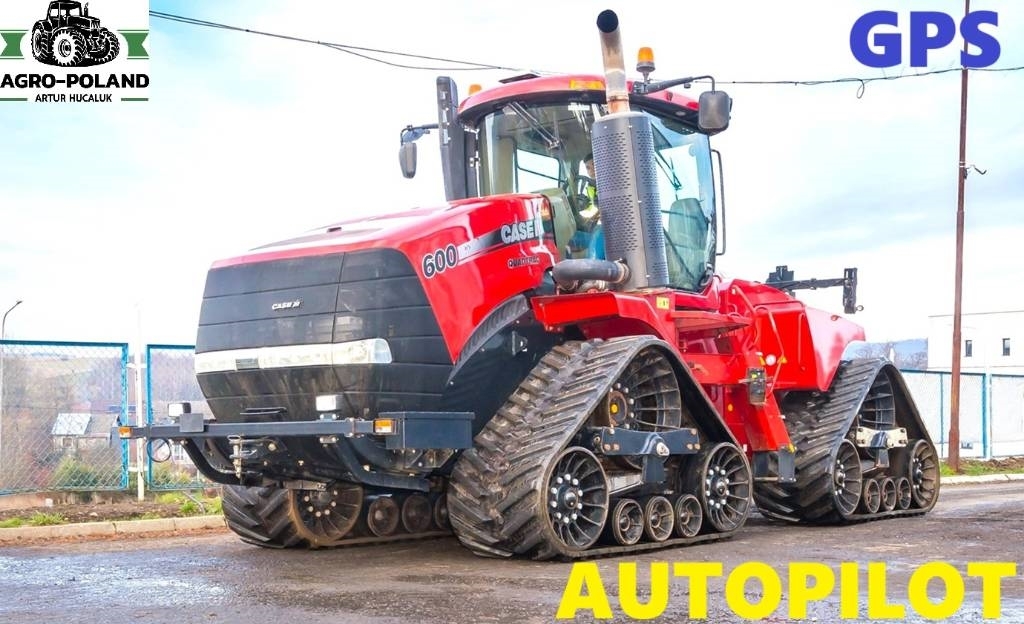 Case IH QUADTRAC 600 -2013 ROK-NOWE GĄSIENICE-AUTOPILOT