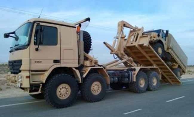 Daimler Actros 4153 - MP 1 Prototyp Abrollkipper