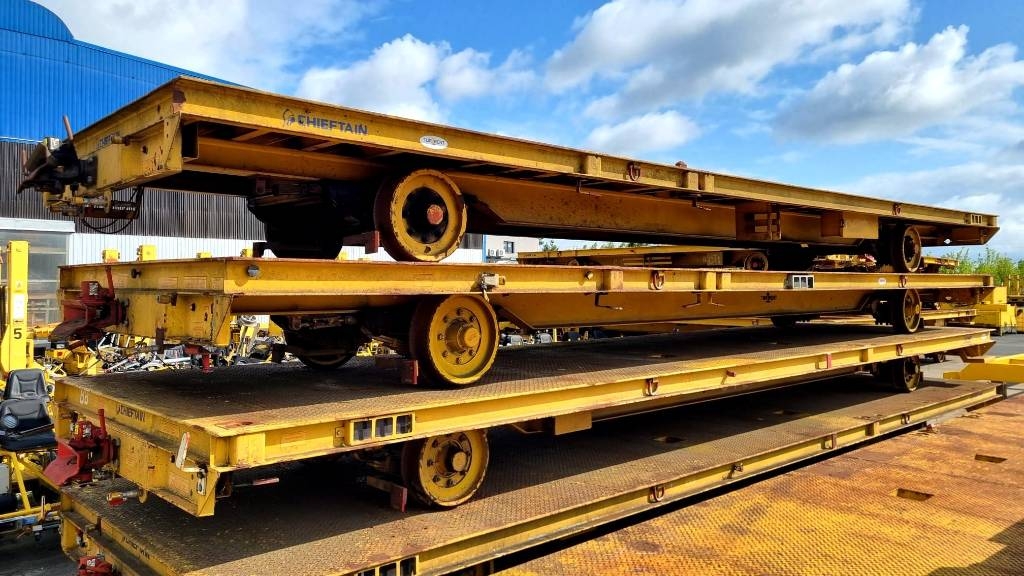 Rail Trailer Chieftain 10M / 8M / 5M Rail Trailer