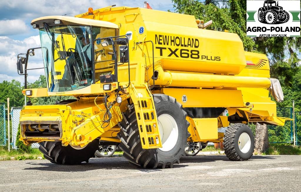 New Holland TX 68 PLUS - 2002 ROK - 6.1 M +STÓŁ BISO SOJA FLEX