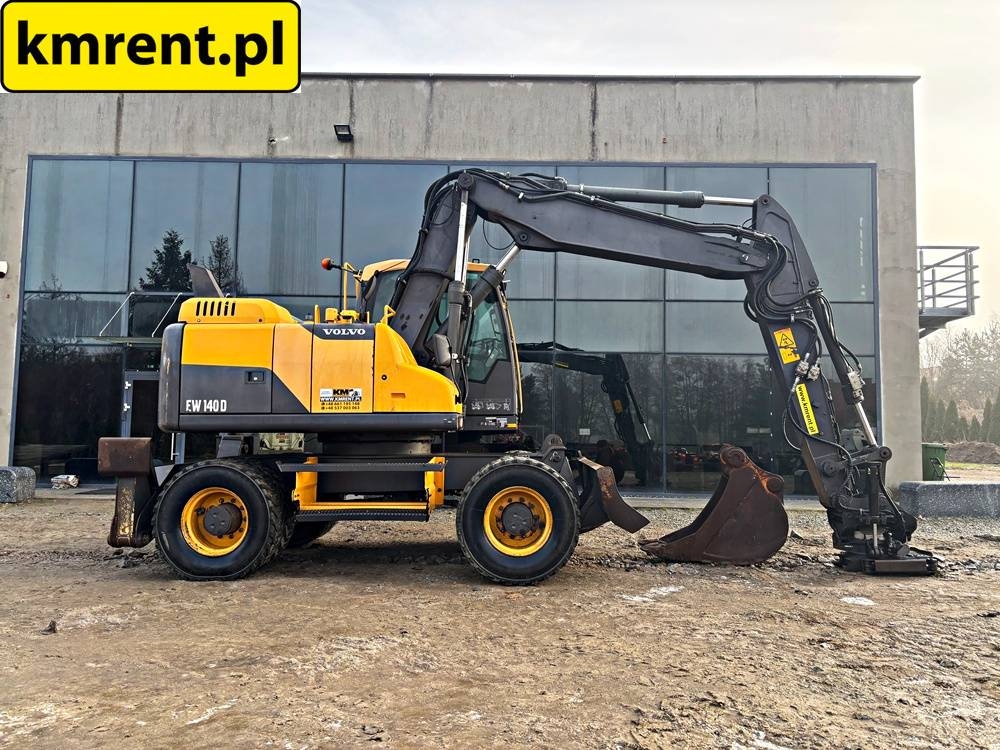 Volvo EW 140 D KOPARKA KOŁOWA GŁOWICA OBROTOWA ZE SZCZYP