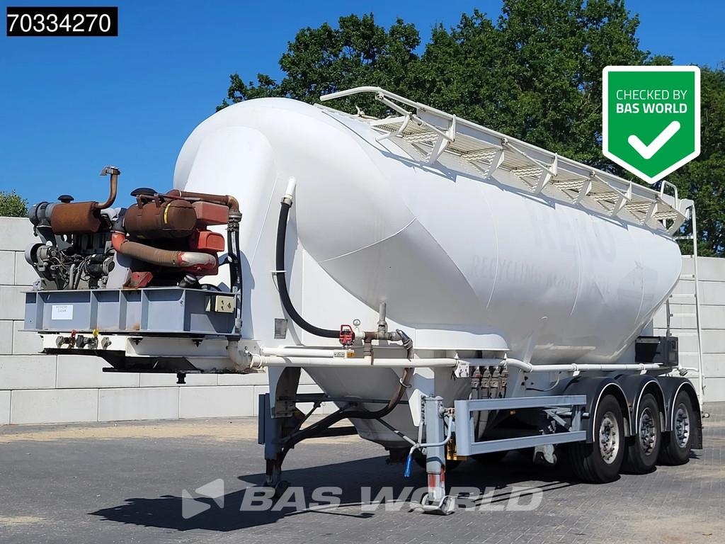 Semi-remorque citerne Zvvz NCG 40 3 axles — occasion 2007