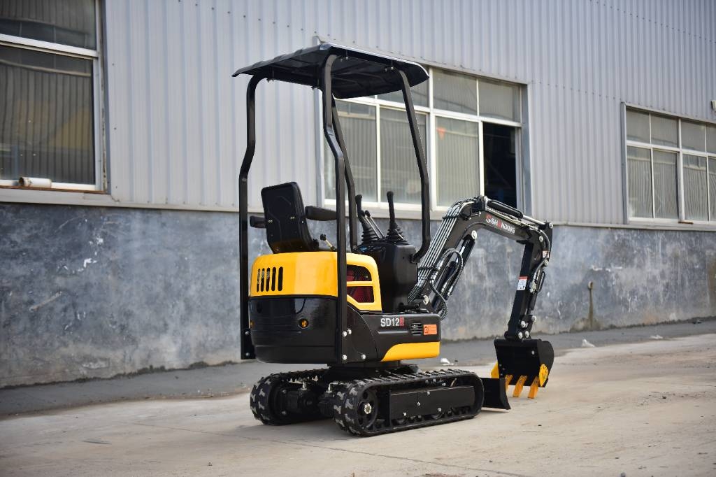 Shanding SD12E Mini Excavator 2 Ton 1.8 Ton Digger Zero Tai